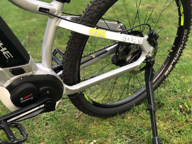 Second Hand Haibike SDURO HardSeven 4 Wms Electric Bike XS 2019 Silver-5